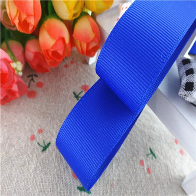 Μονόχρωμο Grosgrain 1-1/2" 38mm/25MM Κορδέλες 10 Yards για φιόγκους μαλλιών/ Συσκευασία δώρου DIY Χριστουγεννιάτικα Διακοσμητικά Υλικά YM18010109
