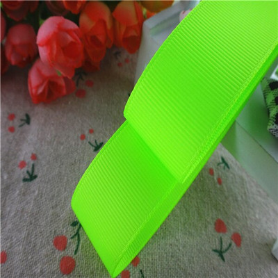 Μονόχρωμο Grosgrain 1-1/2" 38mm/25MM Κορδέλες 10 Yards για φιόγκους μαλλιών/ Συσκευασία δώρου DIY Χριστουγεννιάτικα Διακοσμητικά Υλικά YM18010109