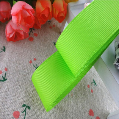 Μονόχρωμο Grosgrain 1-1/2" 38mm/25MM Κορδέλες 10 Yards για φιόγκους μαλλιών/ Συσκευασία δώρου DIY Χριστουγεννιάτικα Διακοσμητικά Υλικά YM18010109