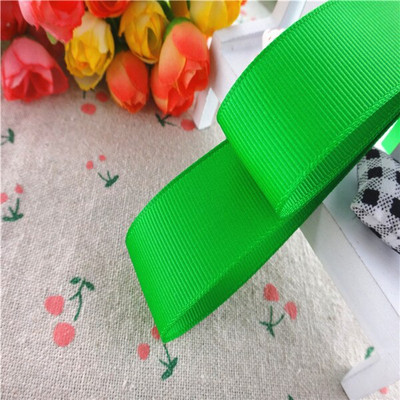 Μονόχρωμο Grosgrain 1-1/2" 38mm/25MM Κορδέλες 10 Yards για φιόγκους μαλλιών/ Συσκευασία δώρου DIY Χριστουγεννιάτικα Διακοσμητικά Υλικά YM18010109