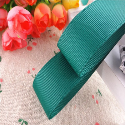 Μονόχρωμο Grosgrain 1-1/2" 38mm/25MM Κορδέλες 10 Yards για φιόγκους μαλλιών/ Συσκευασία δώρου DIY Χριστουγεννιάτικα Διακοσμητικά Υλικά YM18010109