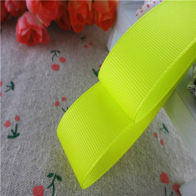 Μονόχρωμο Grosgrain 1-1/2" 38mm/25MM Κορδέλες 10 Yards για φιόγκους μαλλιών/ Συσκευασία δώρου DIY Χριστουγεννιάτικα Διακοσμητικά Υλικά YM18010109