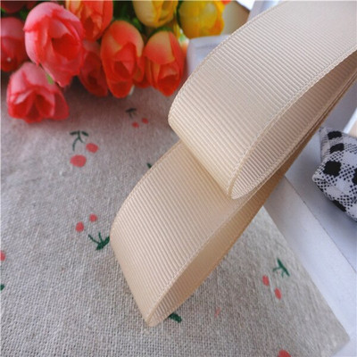 Μονόχρωμο Grosgrain 1-1/2" 38mm/25MM Κορδέλες 10 Yards για φιόγκους μαλλιών/ Συσκευασία δώρου DIY Χριστουγεννιάτικα Διακοσμητικά Υλικά YM18010109