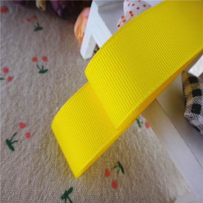 Μονόχρωμο Grosgrain 1-1/2" 38mm/25MM Κορδέλες 10 Yards για φιόγκους μαλλιών/ Συσκευασία δώρου DIY Χριστουγεννιάτικα Διακοσμητικά Υλικά YM18010109