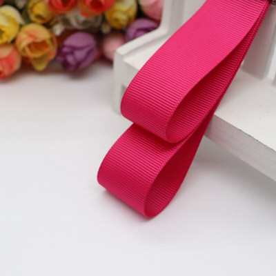 Μονόχρωμο Grosgrain 1-1/2" 38mm/25MM Κορδέλες 10 Yards για φιόγκους μαλλιών/ Συσκευασία δώρου DIY Χριστουγεννιάτικα Διακοσμητικά Υλικά YM18010109