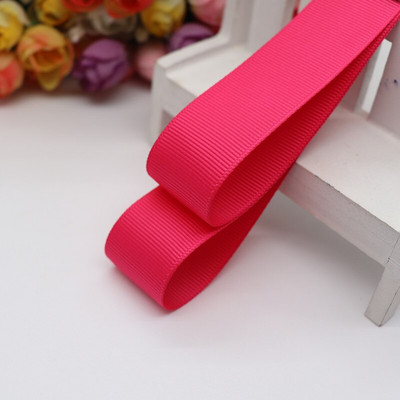 Μονόχρωμο Grosgrain 1-1/2" 38mm/25MM Κορδέλες 10 Yards για φιόγκους μαλλιών/ Συσκευασία δώρου DIY Χριστουγεννιάτικα Διακοσμητικά Υλικά YM18010109