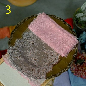 3 méter/tétel 20 cm szélesség divat Kiváló minőségű kézzel készített barkács szempilla csipke szegés, csipke szövet