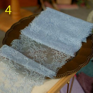 3 méter/tétel 20 cm szélesség divat Kiváló minőségű kézzel készített barkács szempilla csipke szegés, csipke szövet