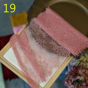 3 méter/tétel 20 cm szélesség divat Kiváló minőségű kézzel készített barkács szempilla csipke szegés, csipke szövet