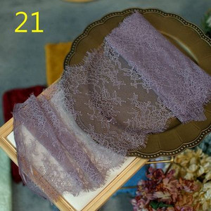 3 méter/tétel 20 cm szélesség divat Kiváló minőségű kézzel készített barkács szempilla csipke szegés, csipke szövet