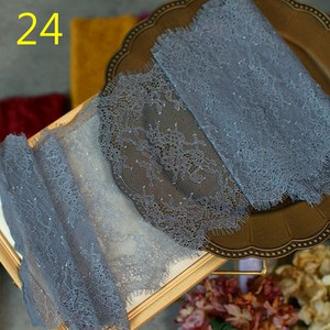 3 méter/tétel 20 cm szélesség divat Kiváló minőségű kézzel készített barkács szempilla csipke szegés, csipke szövet