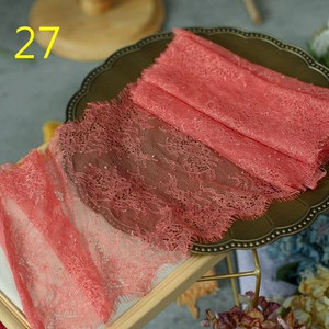 3 méter/tétel 20 cm szélesség divat Kiváló minőségű kézzel készített barkács szempilla csipke szegés, csipke szövet