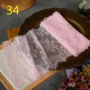 3 méter/tétel 20 cm szélesség divat Kiváló minőségű kézzel készített barkács szempilla csipke szegés, csipke szövet