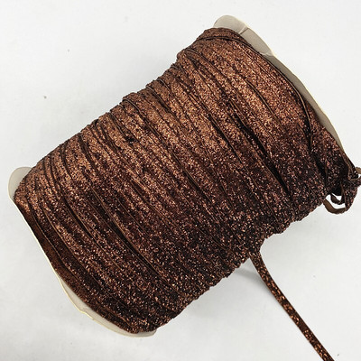 Νέα βελούδινη κορδέλα 6mm Glitter No Elastic Single Face Ribbon Headband Clips Bow Decoration