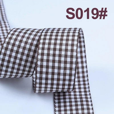 Panglici în carouri de 5 metri/rolă Panglică grosgrain pentru împachetare cadou Panglică din poliester lucrată manual cu fundă DIY, decorațiuni pentru petrecerea de nuntă