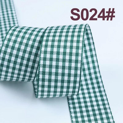 Panglici în carouri de 5 metri/rolă Panglică grosgrain pentru împachetare cadou Panglică din poliester lucrată manual cu fundă DIY, decorațiuni pentru petrecerea de nuntă