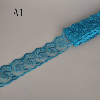 Comerț cu ridicata, 10 yarzi, 4 cm lățime, țesătură din dantelă pentru haine DIY, folosită pentru dantelă, panglică, lenjerie de pat, material de acoperire de pernă pentru canapea