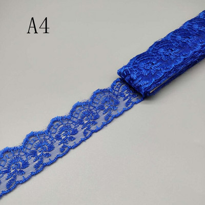 Comerț cu ridicata, 10 yarzi, 4 cm lățime, țesătură din dantelă pentru haine DIY, folosită pentru dantelă, panglică, lenjerie de pat, material de acoperire de pernă pentru canapea