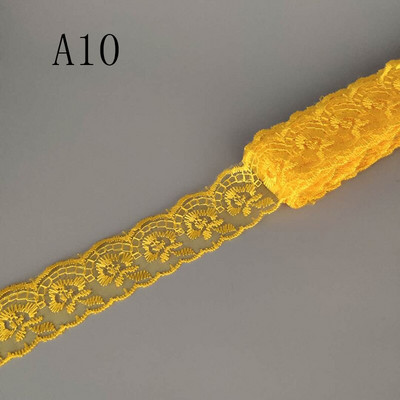 Comerț cu ridicata, 10 yarzi, 4 cm lățime, țesătură din dantelă pentru haine DIY, folosită pentru dantelă, panglică, lenjerie de pat, material de acoperire de pernă pentru canapea