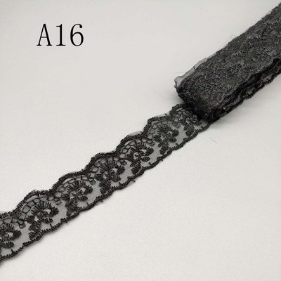 Comerț cu ridicata, 10 yarzi, 4 cm lățime, țesătură din dantelă pentru haine DIY, folosită pentru dantelă, panglică, lenjerie de pat, material de acoperire de pernă pentru canapea