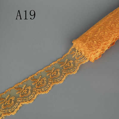 Comerț cu ridicata, 10 yarzi, 4 cm lățime, țesătură din dantelă pentru haine DIY, folosită pentru dantelă, panglică, lenjerie de pat, material de acoperire de pernă pentru canapea