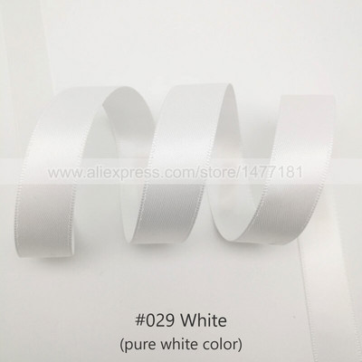 (45Χρώματα) 6mm 9mm 13mm 16mm 25mm 38mm 50mm Σατέν Κορδέλα Διπλό Πρόσωπο Υψηλής Ποιότητας 100% Πολυεστέρας Διπλοί Πλαϊνοί Φιόγκοι Κατασκευή 766232