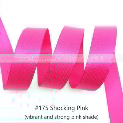 (45Χρώματα) 6mm 9mm 13mm 16mm 25mm 38mm 50mm Σατέν Κορδέλα Διπλό Πρόσωπο Υψηλής Ποιότητας 100% Πολυεστέρας Διπλοί Πλαϊνοί Φιόγκοι Κατασκευή 766232