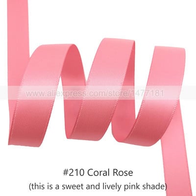 (45Χρώματα) 6mm 9mm 13mm 16mm 25mm 38mm 50mm Σατέν Κορδέλα Διπλό Πρόσωπο Υψηλής Ποιότητας 100% Πολυεστέρας Διπλοί Πλαϊνοί Φιόγκοι Κατασκευή 766232