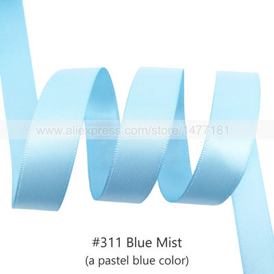 (45Χρώματα) 6mm 9mm 13mm 16mm 25mm 38mm 50mm Σατέν Κορδέλα Διπλό Πρόσωπο Υψηλής Ποιότητας 100% Πολυεστέρας Διπλοί Πλαϊνοί Φιόγκοι Κατασκευή 766232