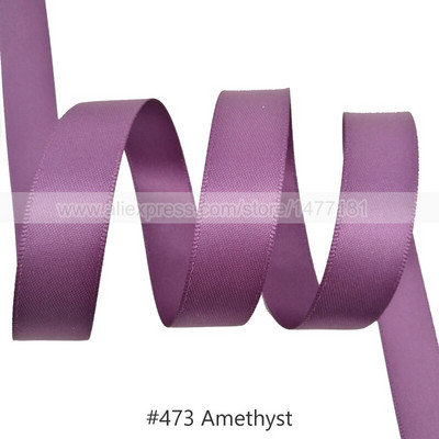 (45Χρώματα) 6mm 9mm 13mm 16mm 25mm 38mm 50mm Σατέν Κορδέλα Διπλό Πρόσωπο Υψηλής Ποιότητας 100% Πολυεστέρας Διπλοί Πλαϊνοί Φιόγκοι Κατασκευή 766232