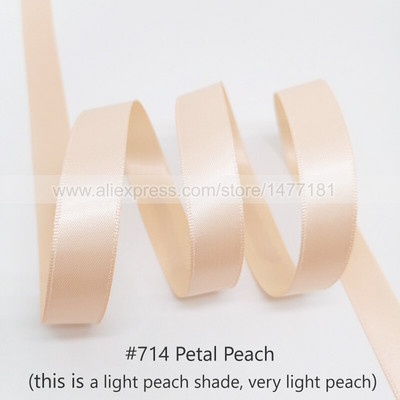 (45Χρώματα) 6mm 9mm 13mm 16mm 25mm 38mm 50mm Σατέν Κορδέλα Διπλό Πρόσωπο Υψηλής Ποιότητας 100% Πολυεστέρας Διπλοί Πλαϊνοί Φιόγκοι Κατασκευή 766232