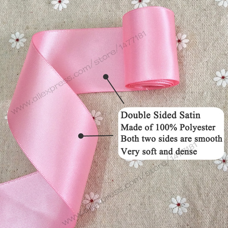 (45Χρώματα) 6mm 9mm 13mm 16mm 25mm 38mm 50mm Σατέν Κορδέλα Διπλό Πρόσωπο Υψηλής Ποιότητας 100% Πολυεστέρας Διπλοί Πλαϊνοί Φιόγκοι Κατασκευή 766232