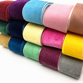 Panglică de catifea de 2 metri, 40 mm, decorare pentru petrecerea de nuntă, panglică lucrată manual, ambalaj pentru cadou, fundă de păr DIY