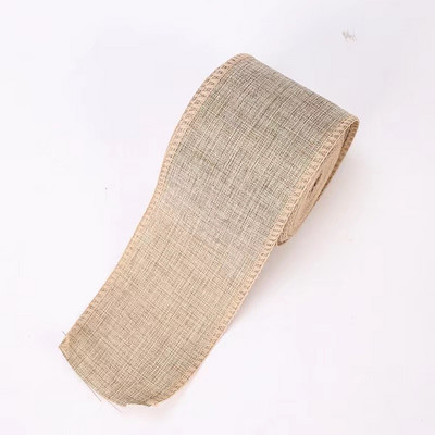 5,6 m * 6 cm kanepiimitatsiooniga paelad jõulupaelad isetegemise teel jõulupuu kinkekaunistusteks.