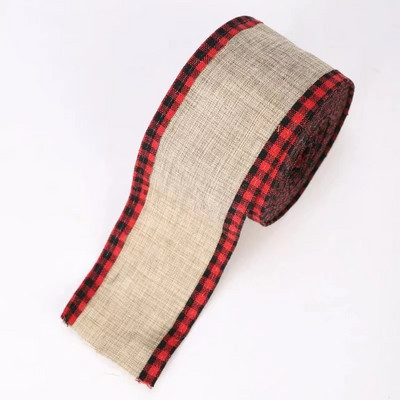 5,6 m * 6 cm kanepiimitatsiooniga paelad jõulupaelad isetegemise teel jõulupuu kinkekaunistusteks.