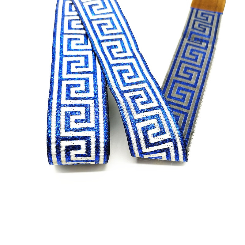 3 γιάρδες Ethnic Κέντημα Δαντέλα Διακοσμητική Κορδέλα Vintage Boho Lace Trim Αξεσουάρ τσάντας ρούχων Κεντητό ύφασμα DIY