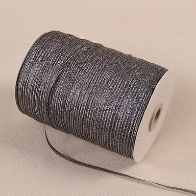 Višebojna vrpca od organze 3 mm, 10 metara/lot, svjetlucave izvezene vrpce od luka za vjenčanu tortu Poklon dekoracija DIY pribor za rukotvorine