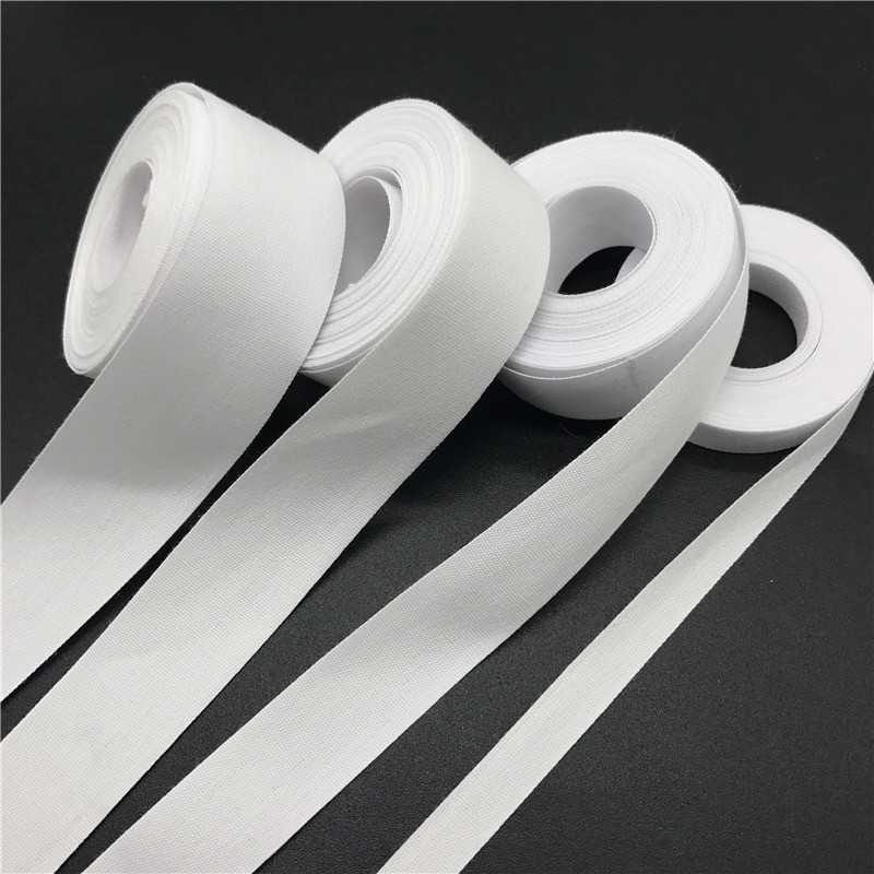 5 jardai / aikštelė 3–50 mm medvilnės juostelė, rankų darbo vestuvėms, Kalėdų dekoravimui, „pasidaryk pats“ siuvimo audinys