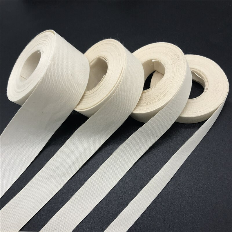 5 jardai / aikštelė 3–50 mm medvilnės juostelė, rankų darbo vestuvėms, Kalėdų dekoravimui, „pasidaryk pats“ siuvimo audinys