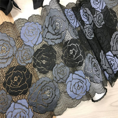 Lillepitsist riidest riided DIY nõeltega töö Kvaliteetne spandeksist pitsliistud õmblemistarvikud Elastne pits käsitöö jaoks