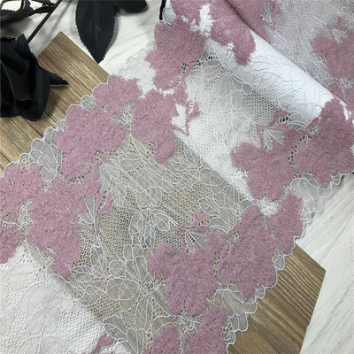 Lillepitsist riidest riided DIY nõeltega töö Kvaliteetne spandeksist pitsliistud õmblemistarvikud Elastne pits käsitöö jaoks