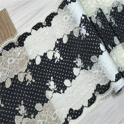 Lillepitsist riidest riided DIY nõeltega töö Kvaliteetne spandeksist pitsliistud õmblemistarvikud Elastne pits käsitöö jaoks