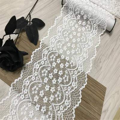 Lillepitsist riidest riided DIY nõeltega töö Kvaliteetne spandeksist pitsliistud õmblemistarvikud Elastne pits käsitöö jaoks