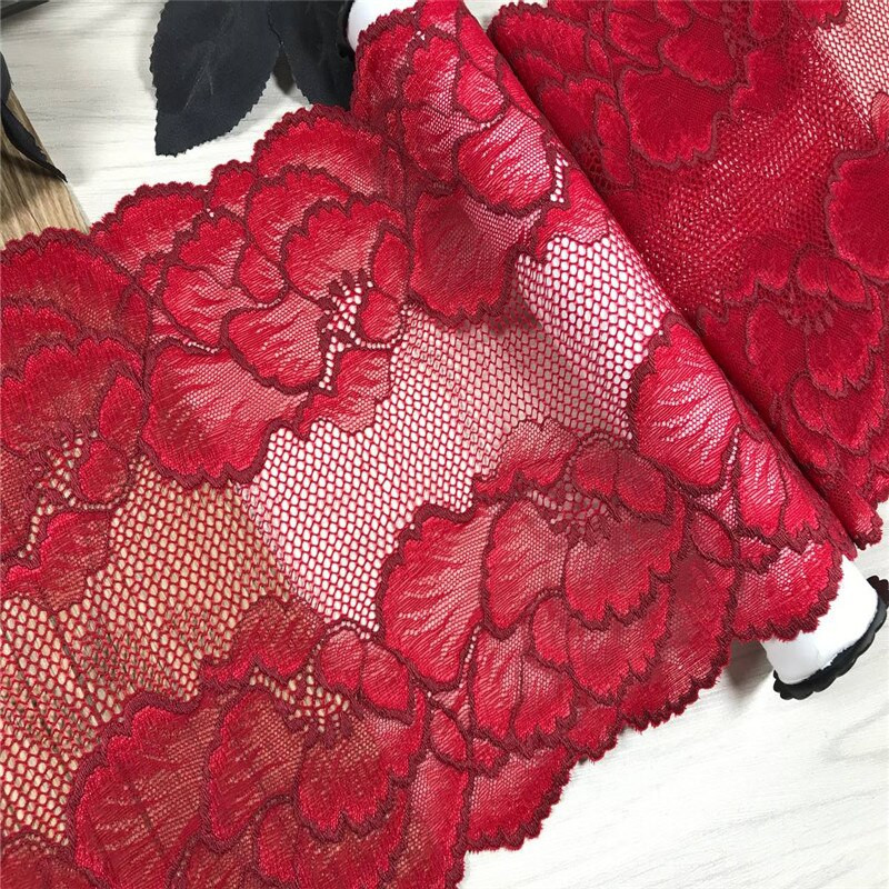 Lillepitsist riidest riided DIY nõeltega töö Kvaliteetne spandeksist pitsliistud õmblemistarvikud Elastne pits käsitöö jaoks