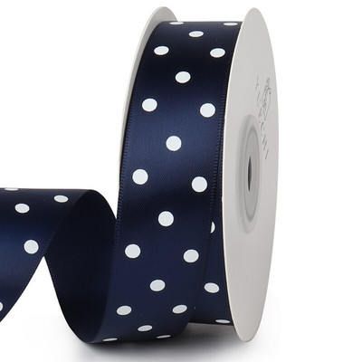 Κορδέλα 2-5 αυλής με στρογγυλή κουκκίδα Lover Gifts Box Συσκευασία Γαμήλια εκδήλωση Χριστουγεννιάτικο Χειροποίητο Αξεσουάρ Μαλλιά Φιόγκος Μπουκέτο Διακόσμηση τούρτας