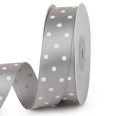 Κορδέλα 2-5 αυλής με στρογγυλή κουκκίδα Lover Gifts Box Συσκευασία Γαμήλια εκδήλωση Χριστουγεννιάτικο Χειροποίητο Αξεσουάρ Μαλλιά Φιόγκος Μπουκέτο Διακόσμηση τούρτας