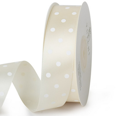 Κορδέλα 2-5 αυλής με στρογγυλή κουκκίδα Lover Gifts Box Συσκευασία Γαμήλια εκδήλωση Χριστουγεννιάτικο Χειροποίητο Αξεσουάρ Μαλλιά Φιόγκος Μπουκέτο Διακόσμηση τούρτας