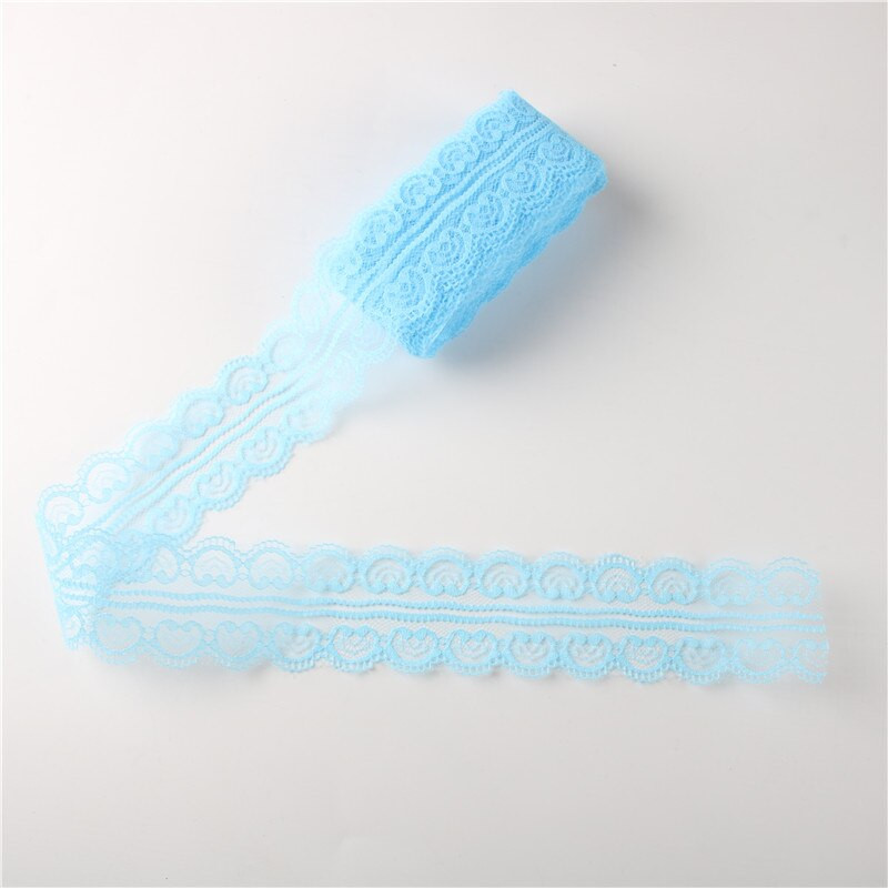 10 Yard/lot Tape Lace Lace Tape 45mm Χειροτεχνίας Κεντημένο δίχτυ Lace Trim Fabric DIY Αξεσουάρ ραπτικής φούστας Αφρικανικό ύφασμα δαντέλας
