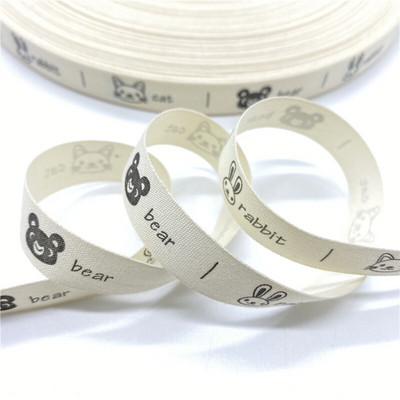 5 Yards 15mm βαμβακερή κορδέλα Χειροποίητη σχεδίαση εμπριμέ βαμβακερές κορδέλες για Χριστουγεννιάτικη διακόσμηση γάμου DIY ύφασμα ραπτικής