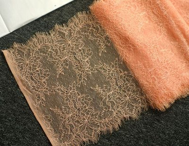 3 meetrit pikad 24,5 cm laiad kvaliteetsed topeltäärtega ripsmed chantilly pitsipiirded pulmapitsiga ääristused prantsuse pitsiga